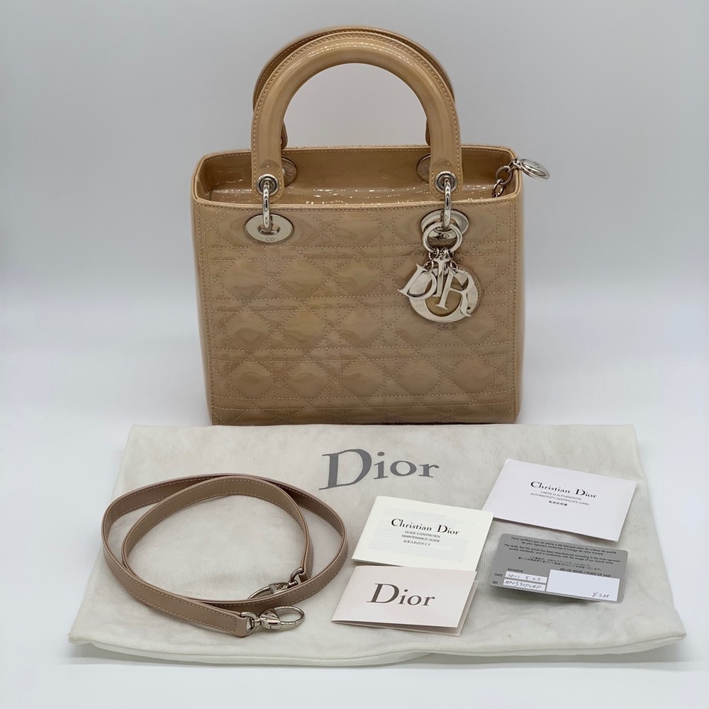 Lady Dior Patent Cannage bag - Picture 1 of 8